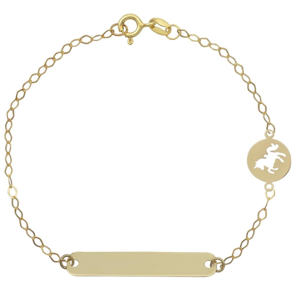 IDENTITY Bracelet Unicorn in 9K Yellow Gold 0035717YK9