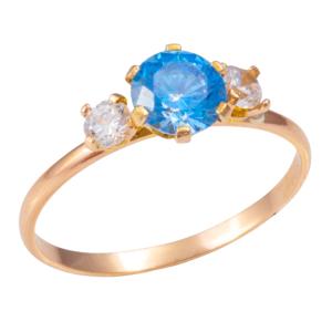 RING Full Stone Yellow Gold K9 with Zircon Stones 3RAZ.012R.WAQ - 61941
