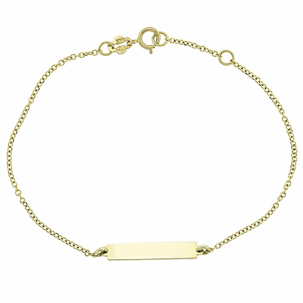 IDENTITY Bracelet for Babies K9 in Yellow Gold 3SOU.1149B