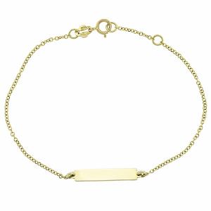 IDENTITY Bracelet for Babies K9 in Yellow Gold 3SOU.1149B - 52975