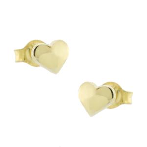 EARRINGS Heart in K9 Yellow Gold 3SOU.1235OR - 12276