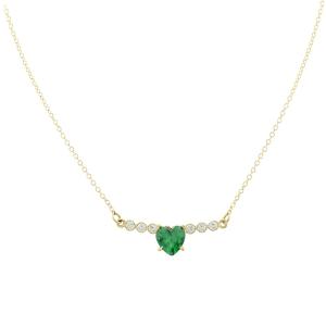 NECKLACE Full Stones SENZIO Yellow Gold K9 with Zircon Stones 3SOU.15671C - 59588