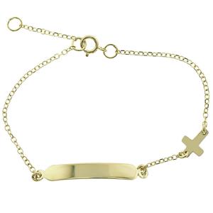 IDENTITY Bracelet for Babies K9 in Yellow Gold 3SOY.250B - 52993