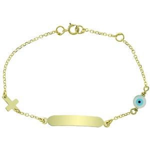 IDENTITY Bracelet K9 in Yellow Gold 3SOY.263B - 51465