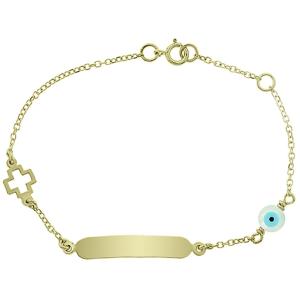 IDENTITY Bracelet K9 in Yellow Gold 3SOY.264B - 51479