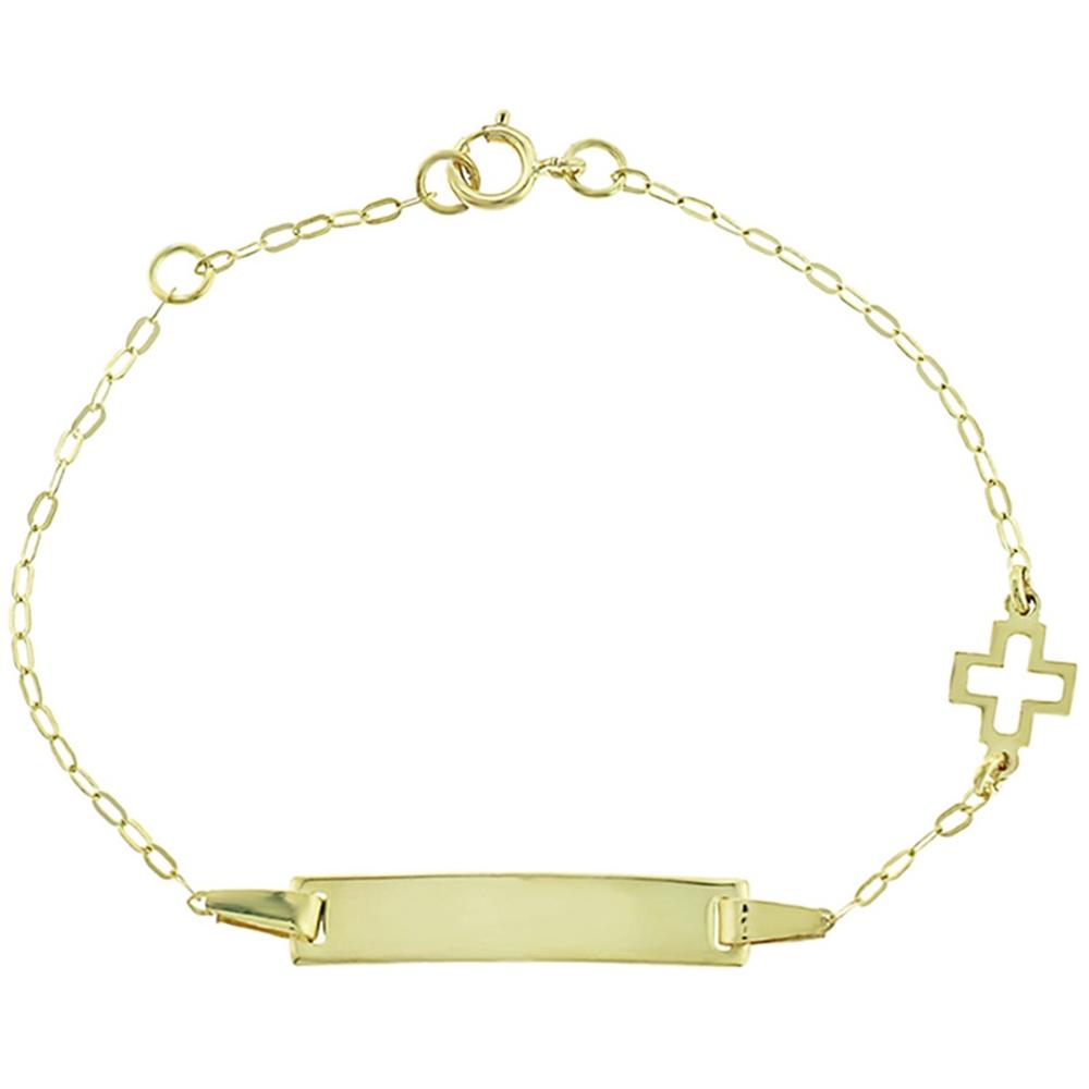 IDENTITY K9 Bracelet in Yellow Gold 3SOY.905B