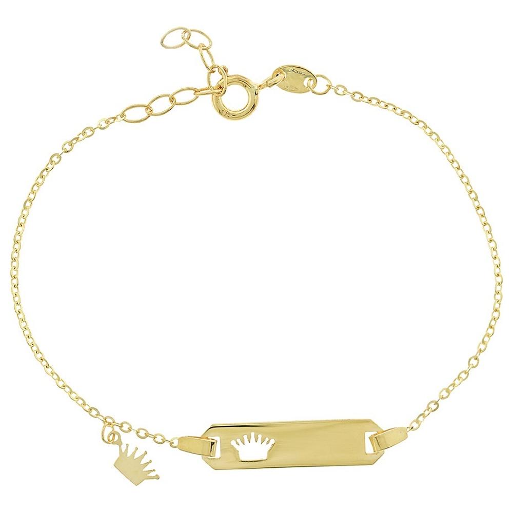 IDENTITY Bracelet K9 in Yellow Gold 3STR.541B