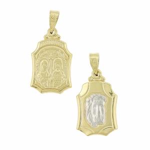 CHRISTIAN CHARMS Double Sided Amulet SENZIO Collection in K9 Yellow Gold 3VAR.D015P - 55647