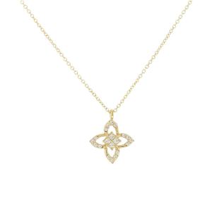 NECKLACE SENZIO Yellow Gold K9 with Zircon Stones 3VAR.12C - 59590