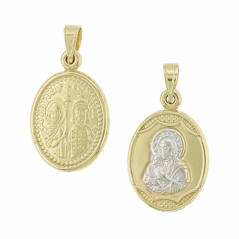 PENDANT Christ SENZIO Collection K9 Yellow Gold 3VAR.D5P