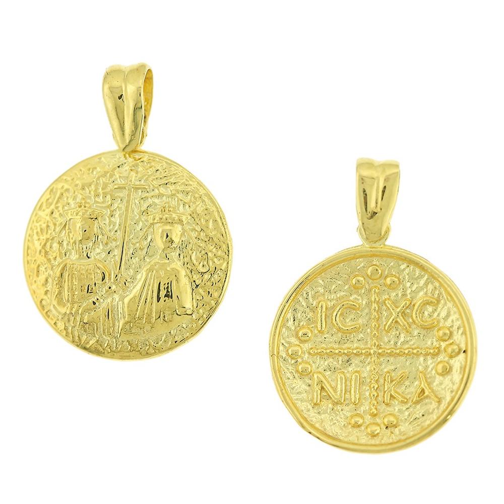 CHRISTIAN CHARMS Double Sided from 9K Yellow Gold 3SOU.01.15ME