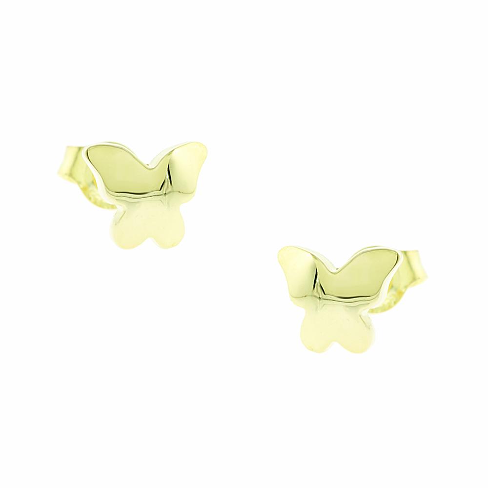 EARRINGS Butterfly 9K Yellow Gold 3SOU.01.235SK