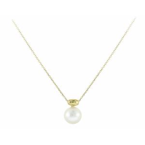 NECKLACE with Pearl in 9K Yellow Gold 3SOU.02.777K - 14294