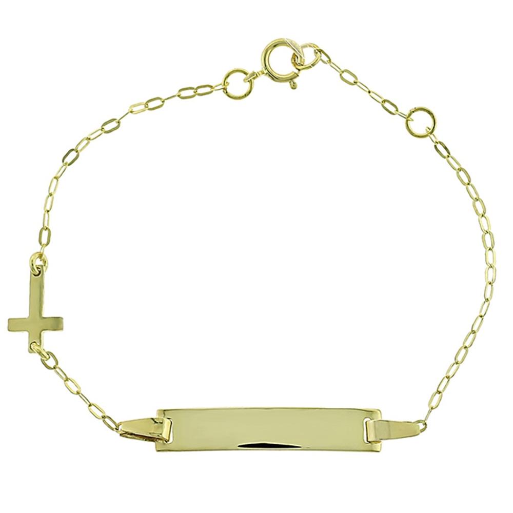 IDENTITY Bracelet K9 in Yellow Gold 3SOY.904B