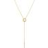 BREEZE Gold Necklace with Crystals 925° Silver 411001.1 - 0