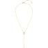 BREEZE Gold Necklace with Crystals 925° Silver 411001.1 - 1