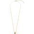 BREEZE Gold Necklace with Crystals 925° Silver 413027.1 - 1