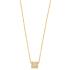 NECKLACE BREEZE Gold-Plated Silver with Zircon Stones 925° 416002.1 - 0