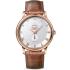 OMEGA De Ville Prestige Co-Axial Small Seconds 39mm Rose Gold K18 Brown Leather Strap 46143002 - 0