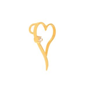 PENDANT Heart SENZIO Collection K9 Yellow Gold with Zircon Stones 46165.K9 - 55498