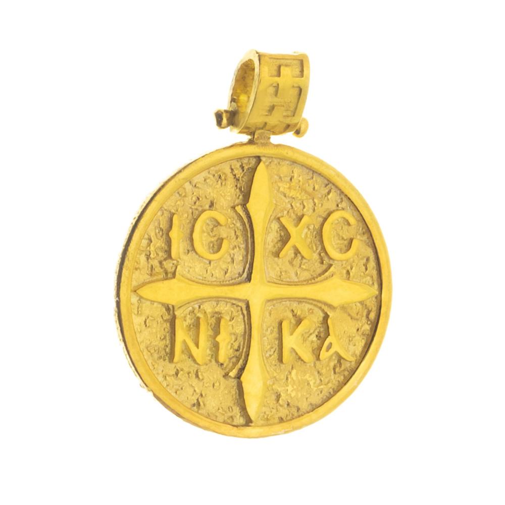 ΚΩΝΣΤΑΝΤΙΝΑΤΟ Χειροποίητο SENZIO Collection από Κ9 Κίτρινο Χρυσό 46290K
