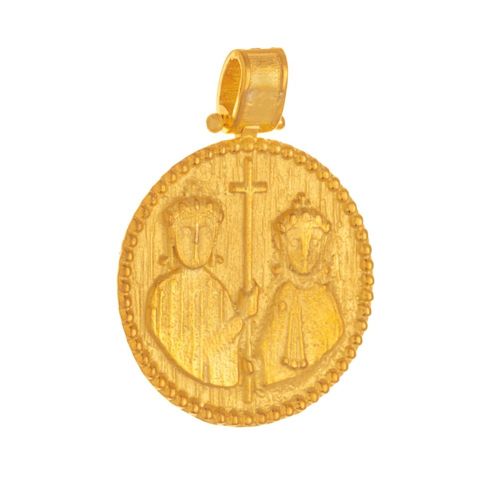 CHRISTIAN CHARMS Hand Made SENZIO Collection K9 Yellow Gold 46301K