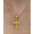 CROSS Handmade Byzantine SENZIO Collection in K14 Yellow Gold with Zircon 464195 - 1