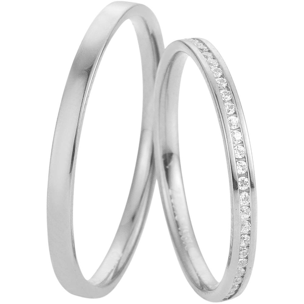 BREUNING Welcome  Collection Wedding Rings White Gold 4951-4952W