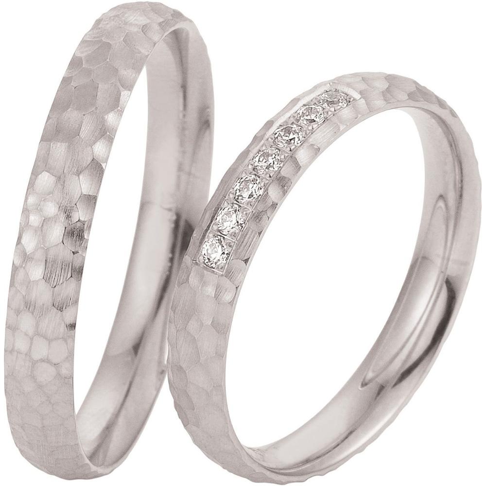 BREUNING Welcome  Collection Wedding Rings White Gold 4979-4980W