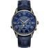 ROAMER Superior Moonphase II Blue Dial 43mm Gray Stainless Steel Blue Leather Strap 513821-44-45-05 - 0