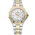 EDOX Delfin The Original Diver Lady White Pearl Dial with Diamonds 38mm Two Tone Gold Stainless Steel Bracelet 53020-357JM-NADD - 0