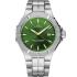 EDOX Delfin The Original Green Dial 43mm Silver Stainless Steel Bracelet 53021-3M-VID - 0