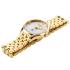 ROAMER Soleure White Pearl Dial With Diamonds 30mm Gold Stainless Steel Bracelet 547857-48-25-50 - 1