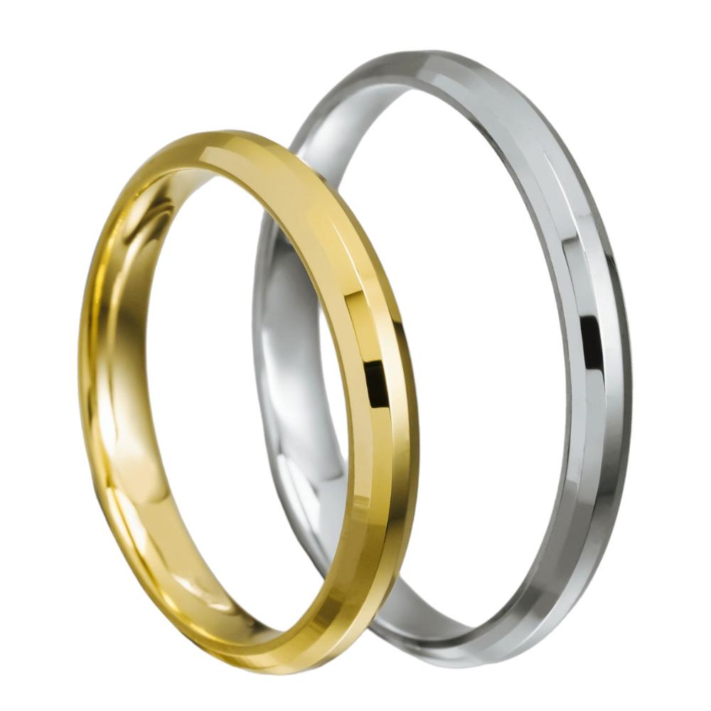 WEDDING RINGS Dinos Karalis White and Yellow Gold 1055