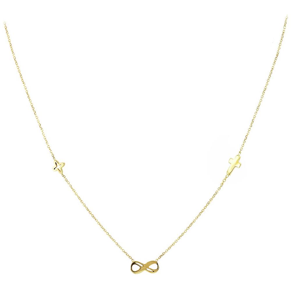 NECKLACE SENZIO Collection 14K Yellow Gold 5AB.01.472C