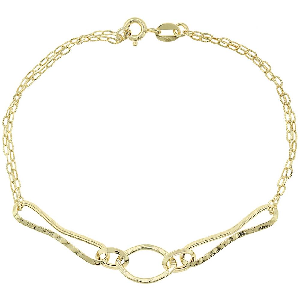 BRACELET SENZIO Collection K14 Yellow Gold 5BL.7413B