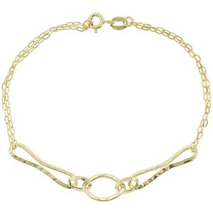 BRACELET SENZIO Collection K14 Yellow Gold 5BL.7413B - 50630