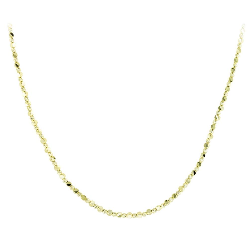 NECKLACE SENZIO Collection Yellow Gold K14 5BO.1021C