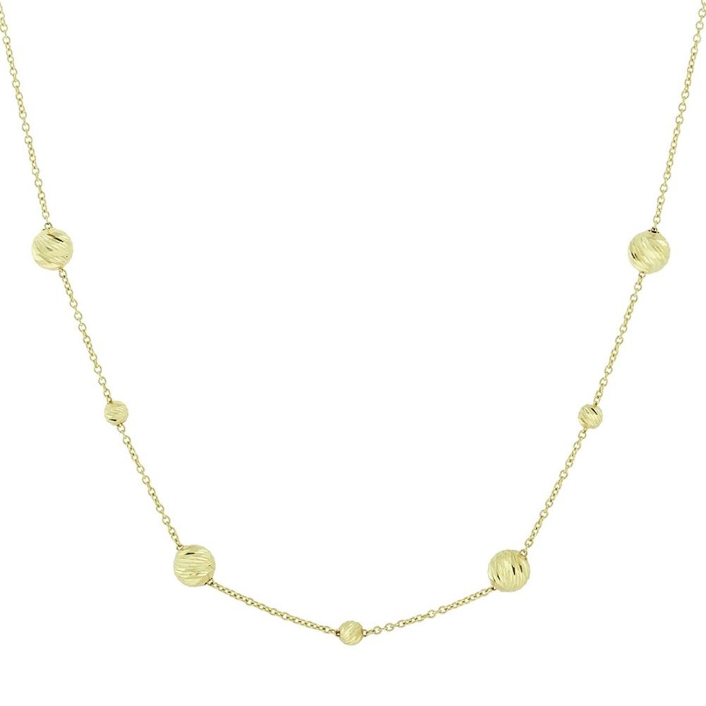 NECKLACE SENZIO Collection Yellow Gold K14 5BS.80C