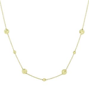 NECKLACE SENZIO Collection Yellow Gold K14 5BS.80C - 53004