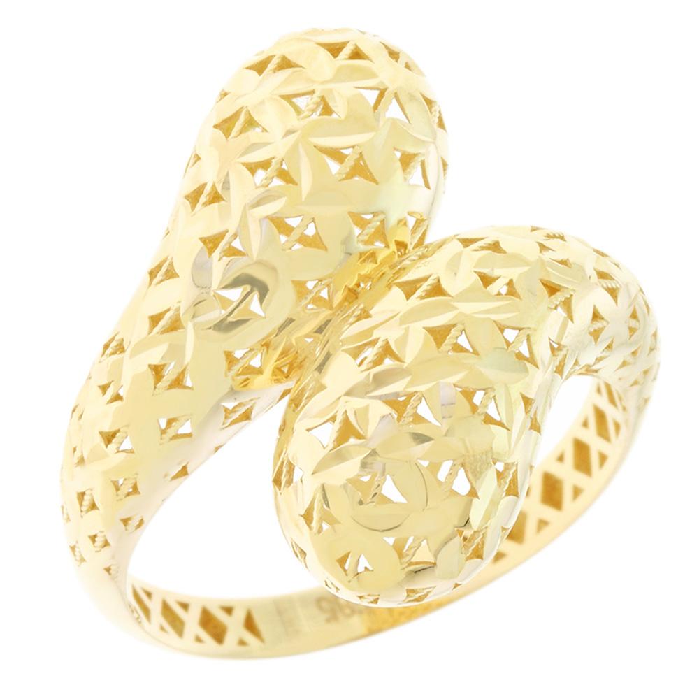 RING SENZIO Collection K14 Yellow Gold 5DIV.1079R