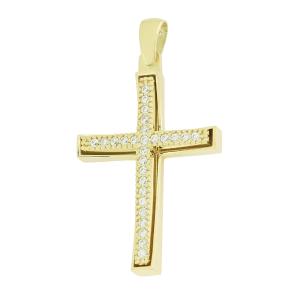 CROSS Women's SENZIO Collection K14 Yellow Gold with Zircon Stones 5DO.752CR - 55242