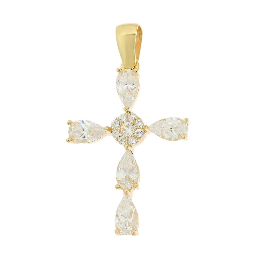 CROSS Women's SENZIO Collection K14 Yellow Gold with Zircon Stones 5DO.759CR