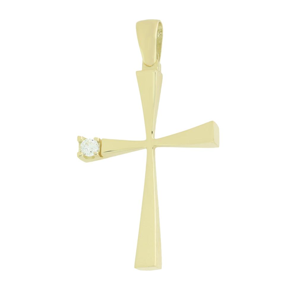 CROSS Women's SENZIO Collection K14 Yellow Gold with Zircon Stones 5DO.761CR