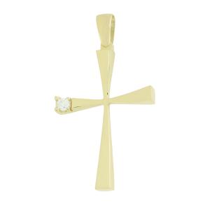 CROSS Women's SENZIO Collection K14 Yellow Gold with Zircon Stones 5DO.761CR - 56291