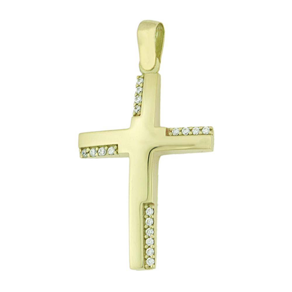 CROSS Women's SENZIO Collection K14 Yellow Gold with Zircon Stones 5DO.670CR