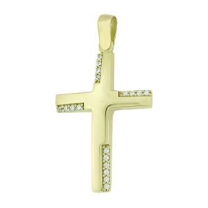 CROSS Women's SENZIO Collection K14 Yellow Gold with Zircon Stones 5DO.670CR - 56305