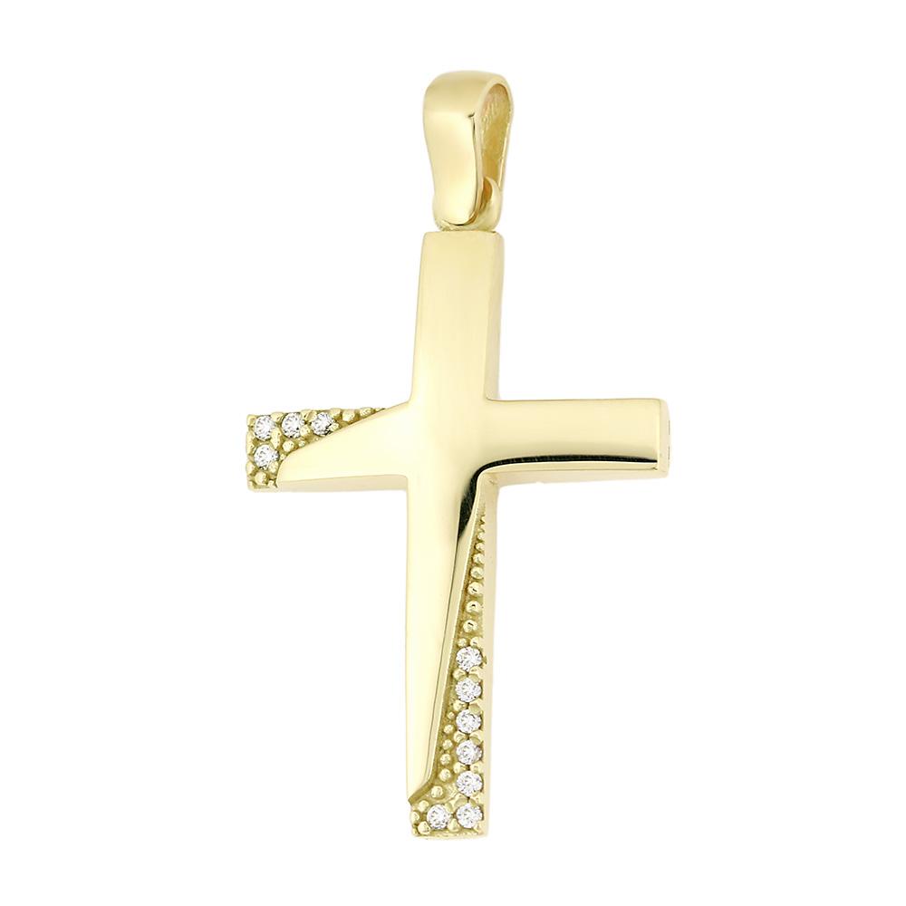 CROSS Women's SENZIO Collection K14 Yellow Gold with Zircon Stones 5DO.694CR