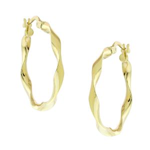EARRINGS Hoops SENZIO Collection K14 Yellow Gold 5FM.11085OR - 43831