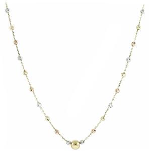 ΚΟΛΙΕ SENZIO Collection Κ14 Κίτρινο, Λευκό & Ροζ Χρυσό 5FM.06.50065C - 36446